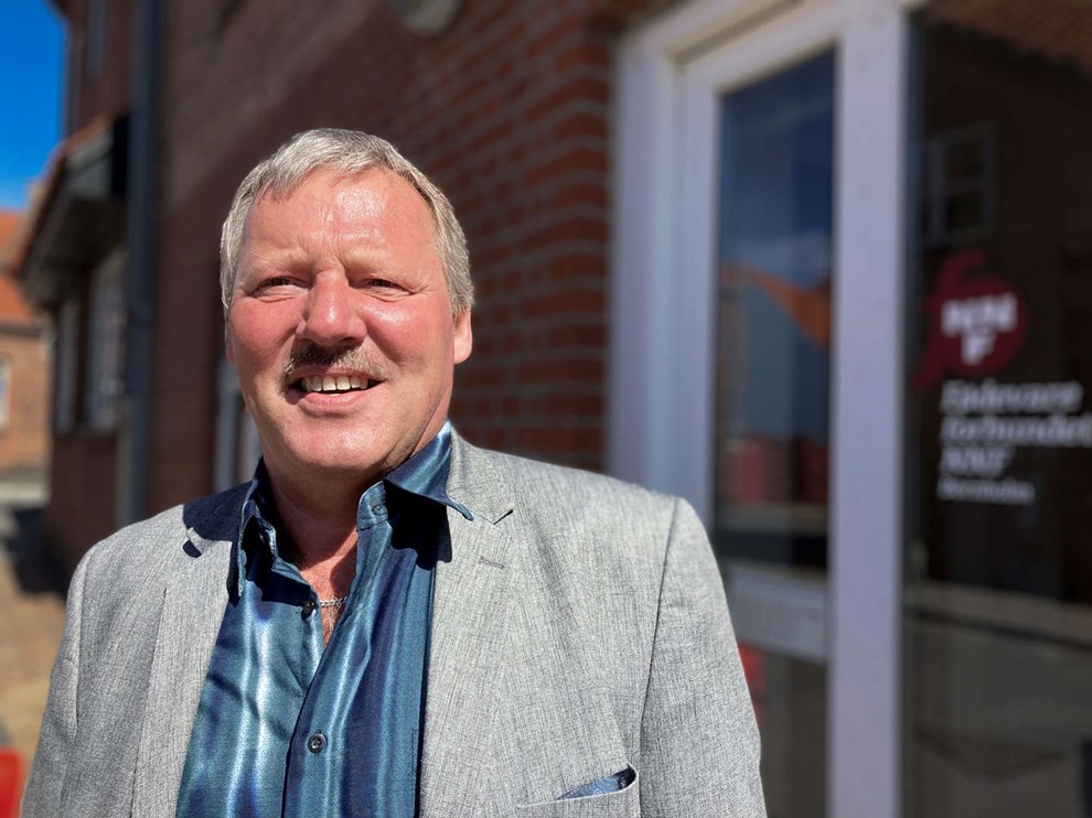 Han er stadig formand i fagforbund Han er stadig formand i fagforbund