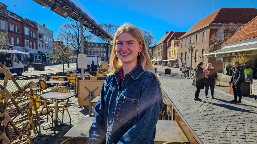 Lidt skr�mmende at skulle herover