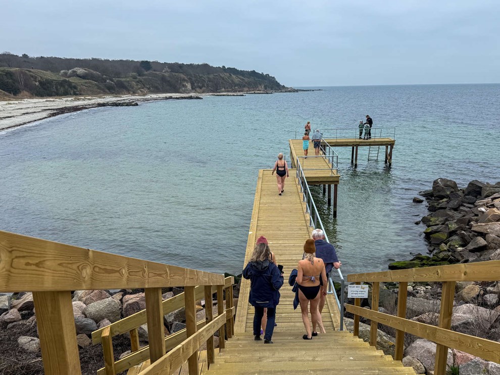 Frustreret badetur: 'Hvad er det, der foreg�r?'