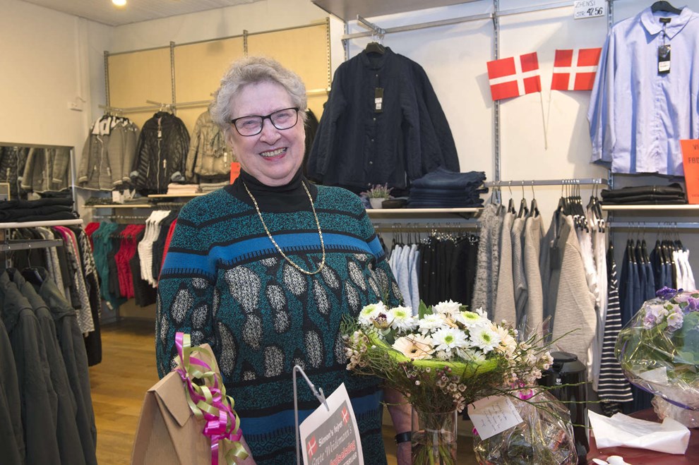 Grete var tredje generation i R�nnes store modehus