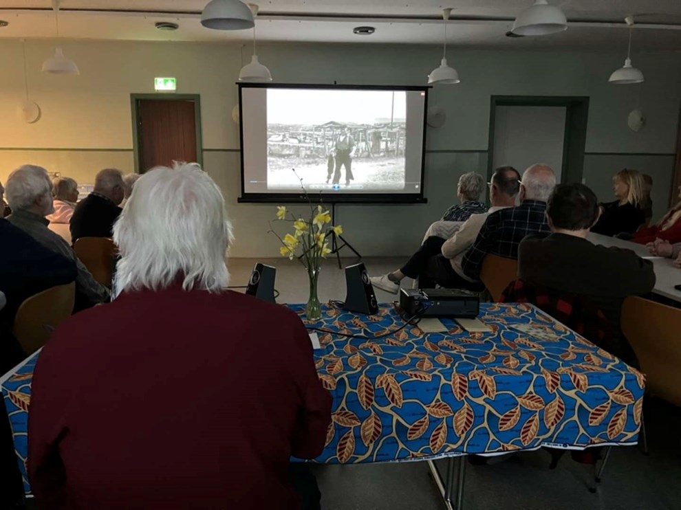 Ole fortalte om den gamle kiosk