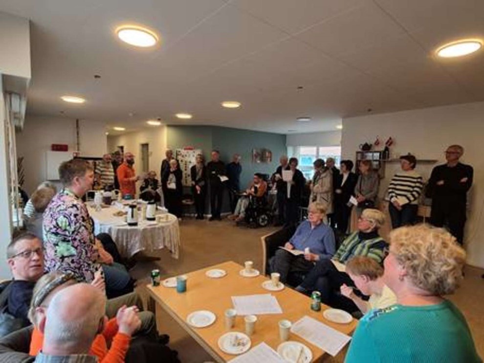 Beboere fejrede nyt kkken