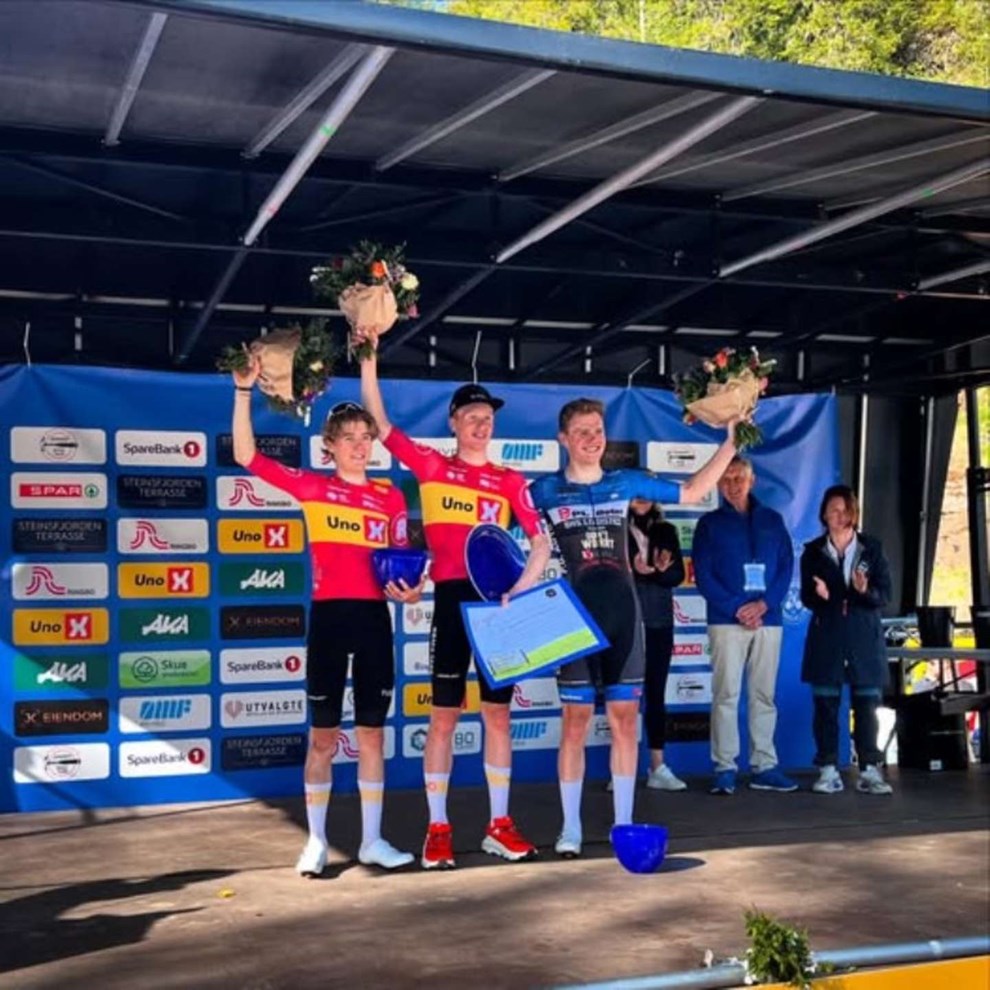 Niklas Larsen scorede to podiepladser i Norge