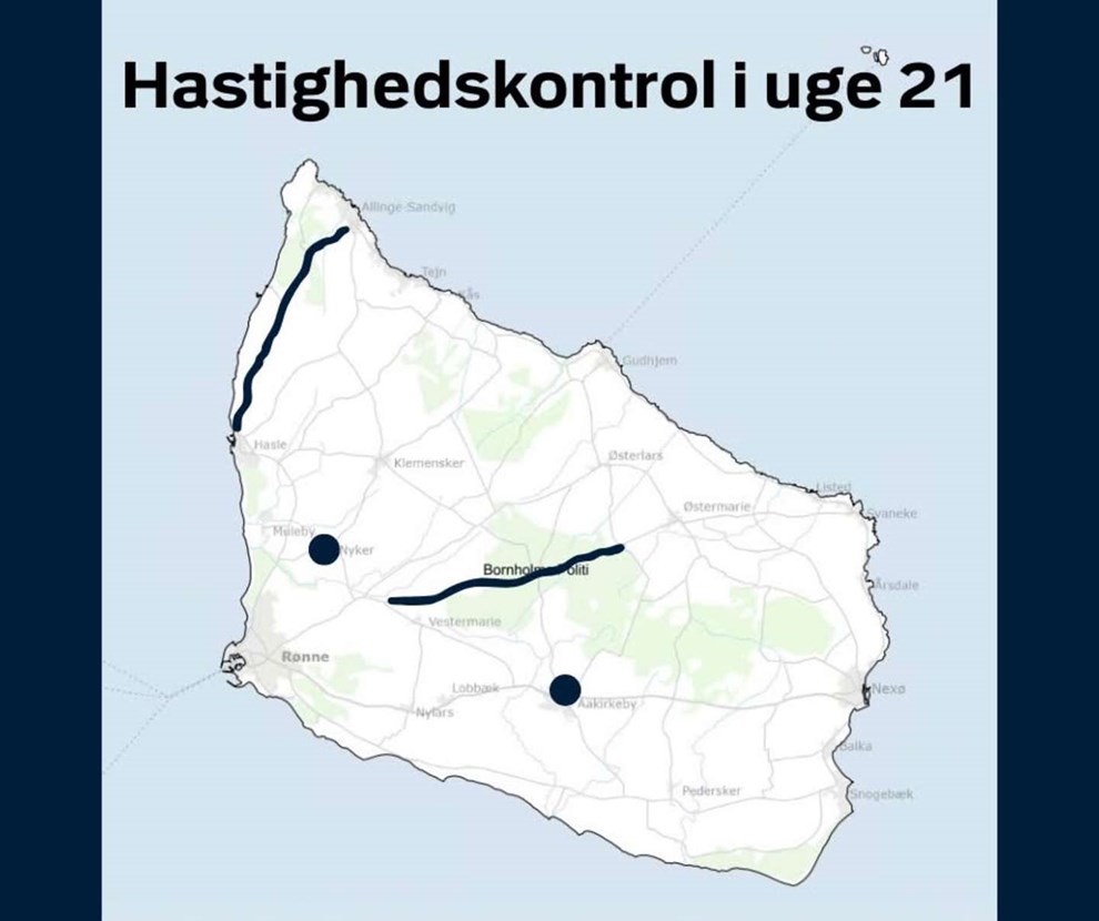 Her udf�rer politiet hastighedskontrol i uge 21