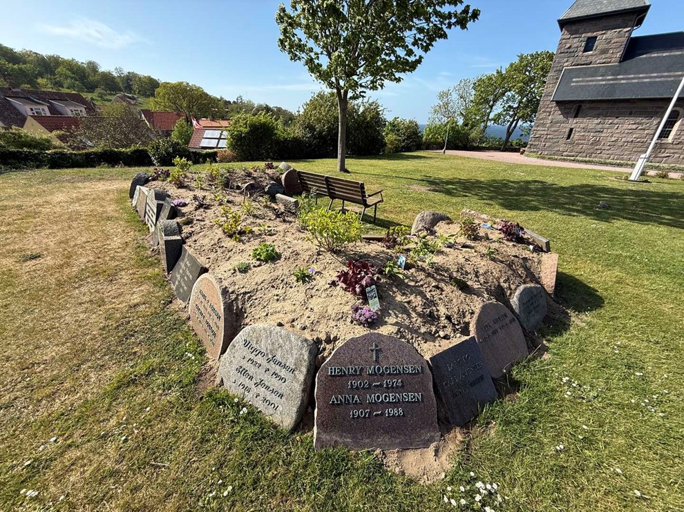 Gamle gravsten f�r en ny funktion