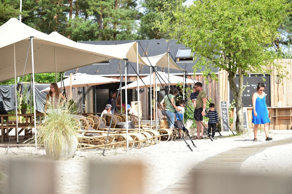 Kadeau bner restaurant p Balka Strand