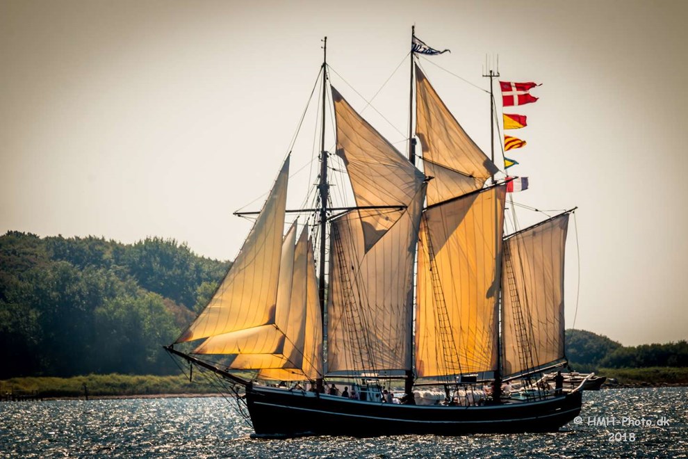 Hasle f�r bes�g af sejlende 110 �rs jubilar