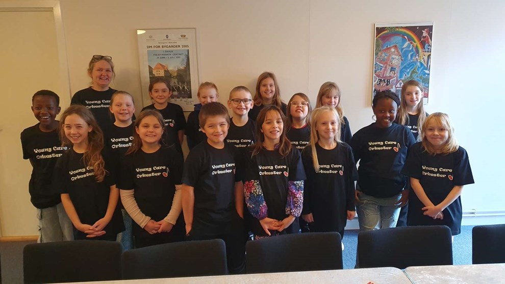 Giver koncert p� Store Torv