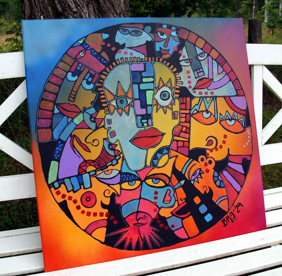 Masser af farver i Vang