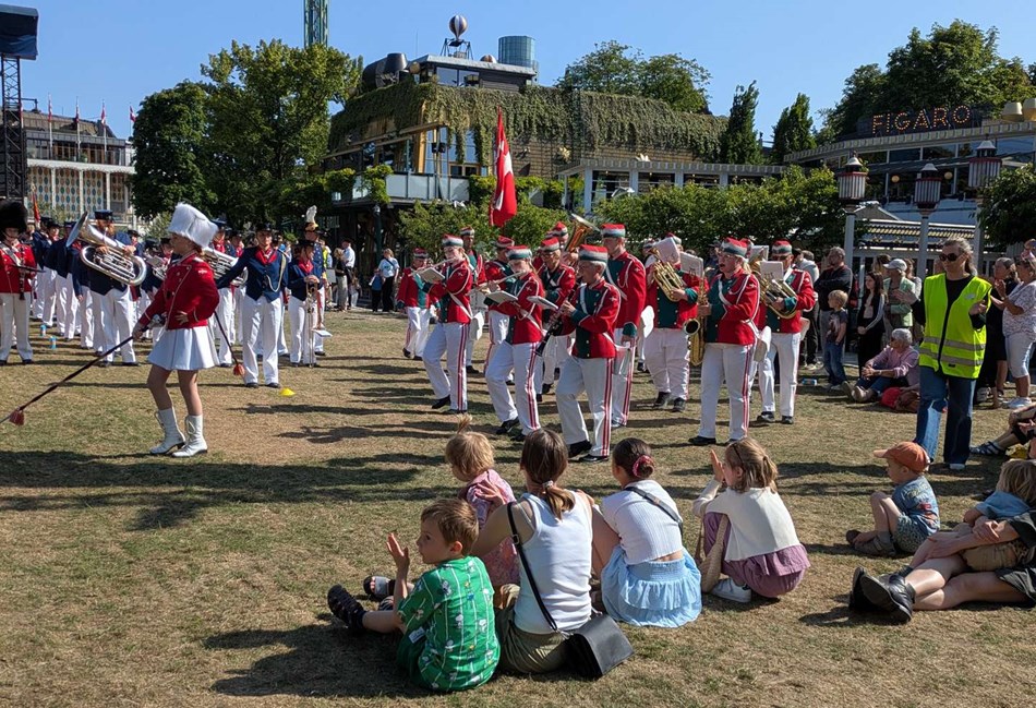 Bornholmer Garden spillede i Tivoli