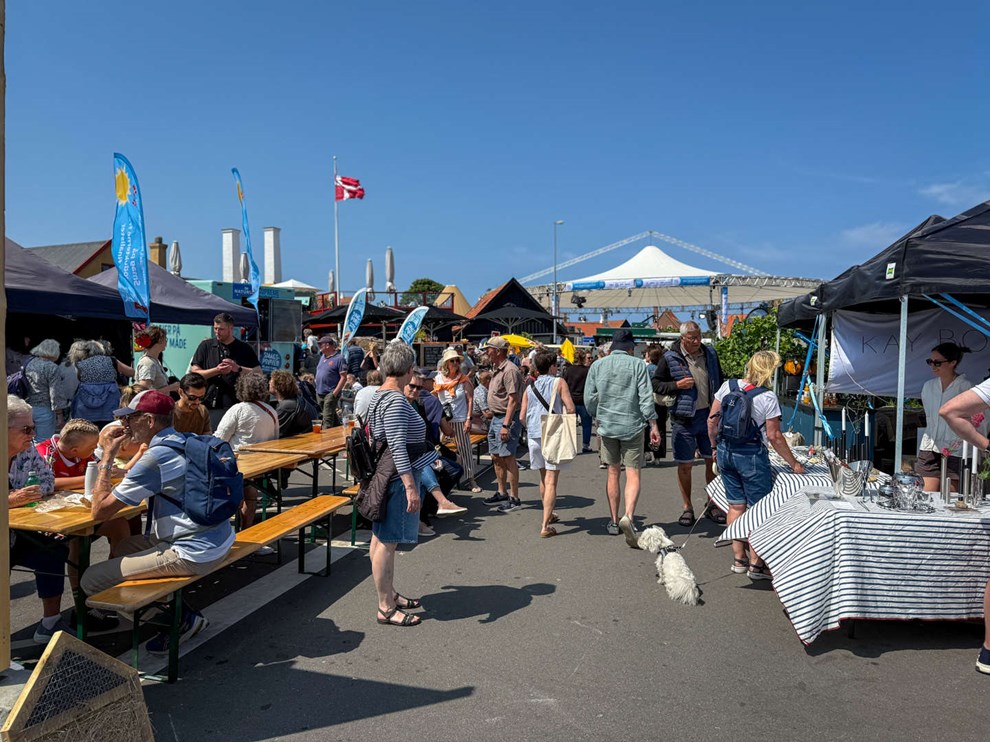 Dobbelt op på Sol over Gudhjem Dobbelt op på Sol over Gudhjem