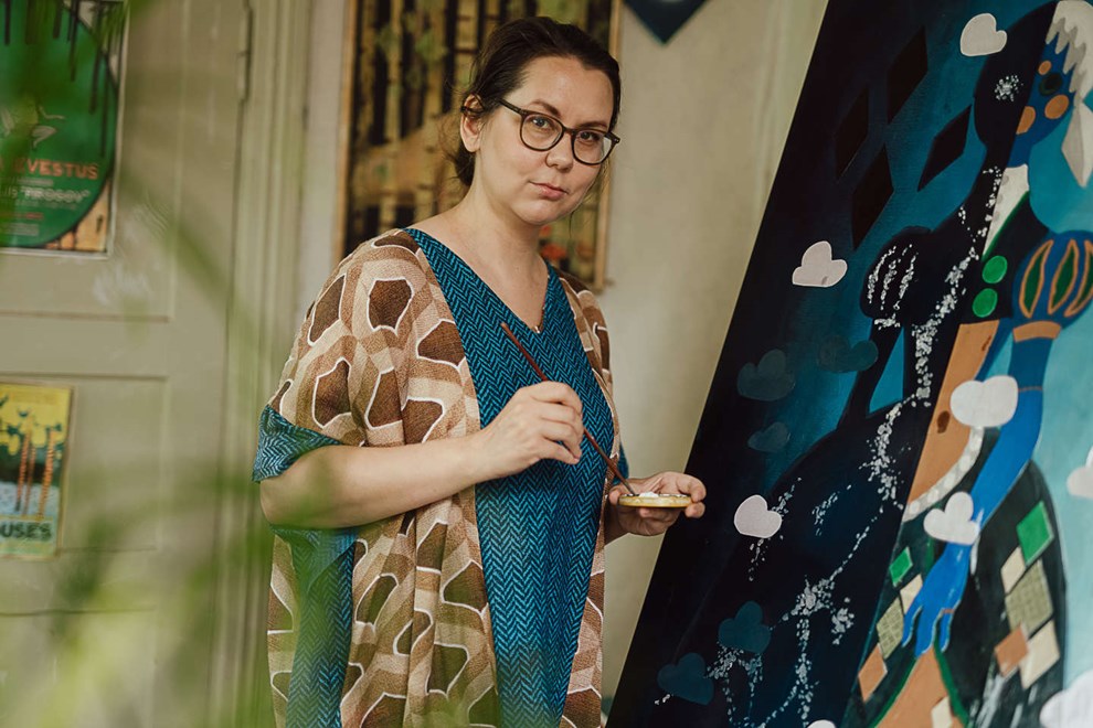 Estiske kunstnere udstiller i Listed