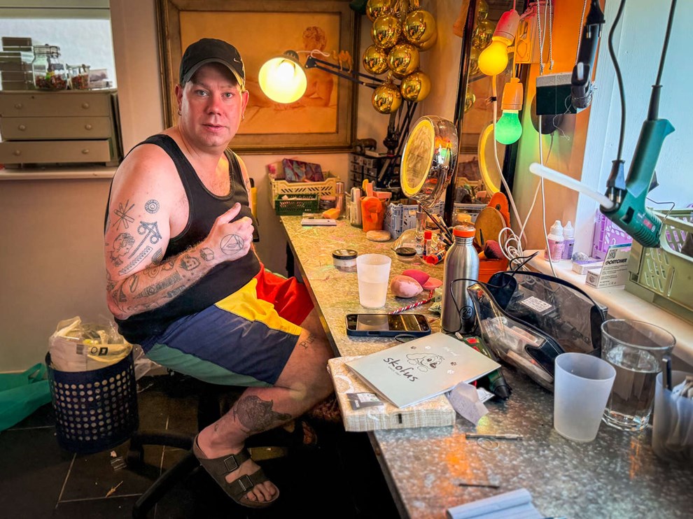 'Jeg kunne lige s� godt have v�ret en klovn' 