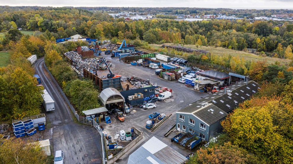 Gigant k�ber skrothandel