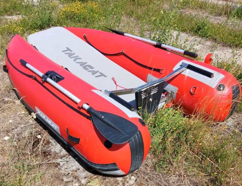 Politiet efterlyser ejeren af en gummibåd