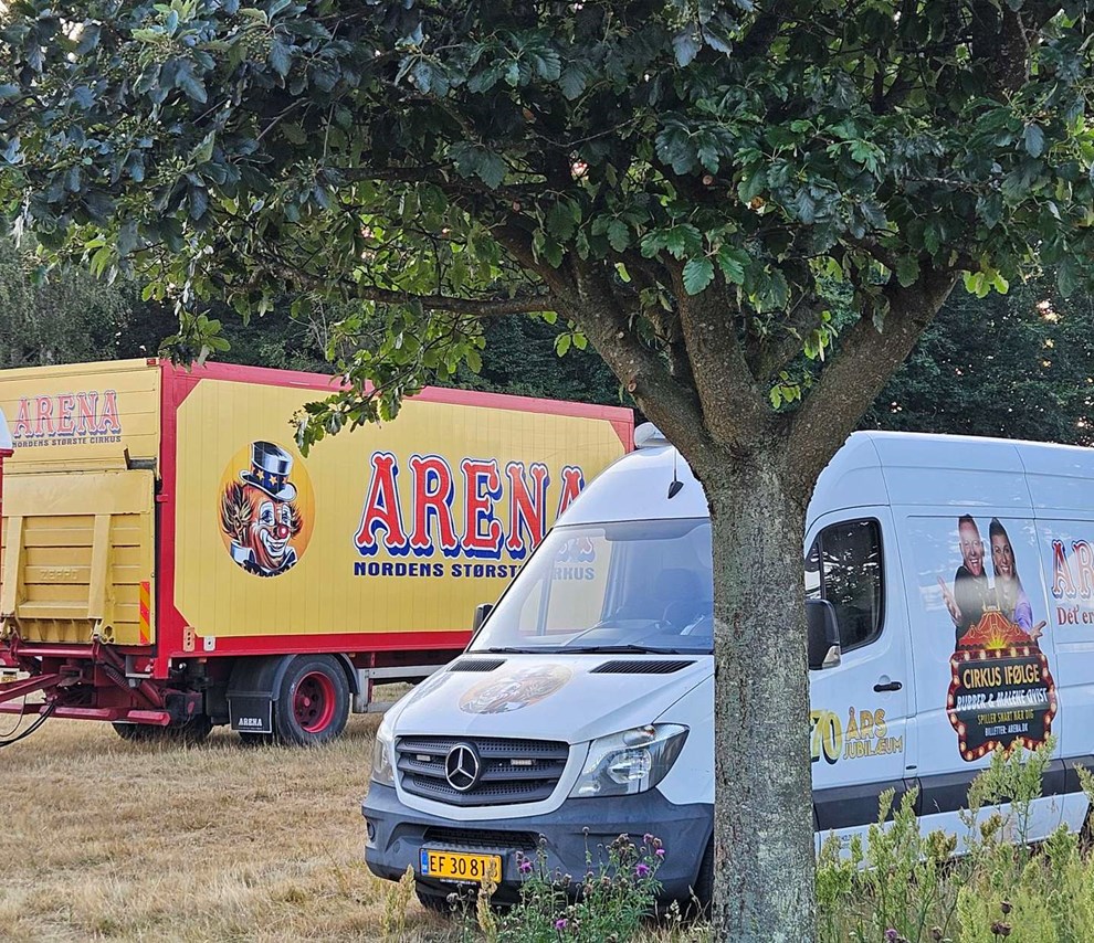 Dagens billede: Cirkus er kommet til Hasle