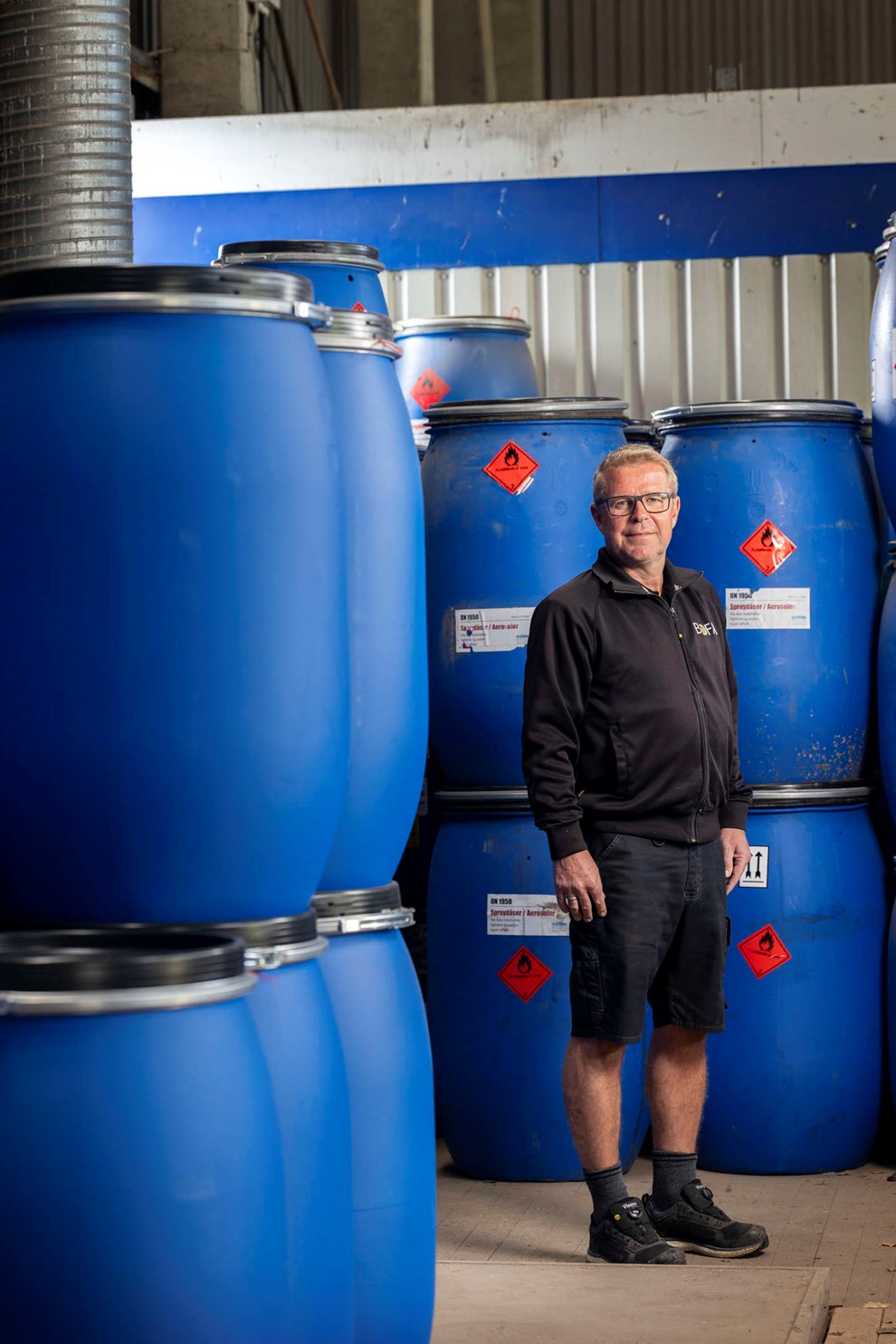 Torben tager sig af dine kanyler og kemikalier