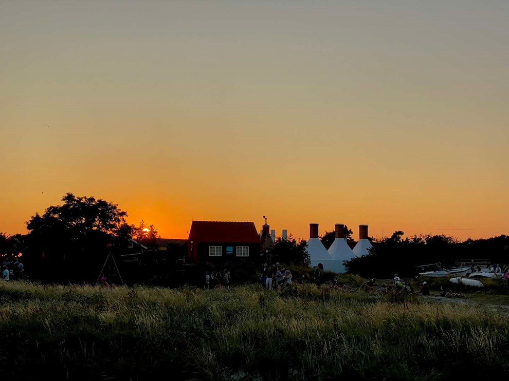 Dagens billede: Aftenstemning i Snogebk