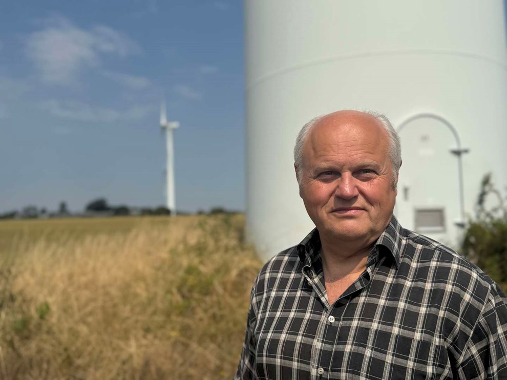 Tjener millioner p� vindm�ller