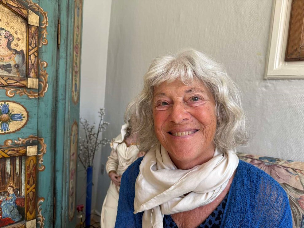 Som 78-�rig flyttede Lis til Bornholm og fandt Mogens