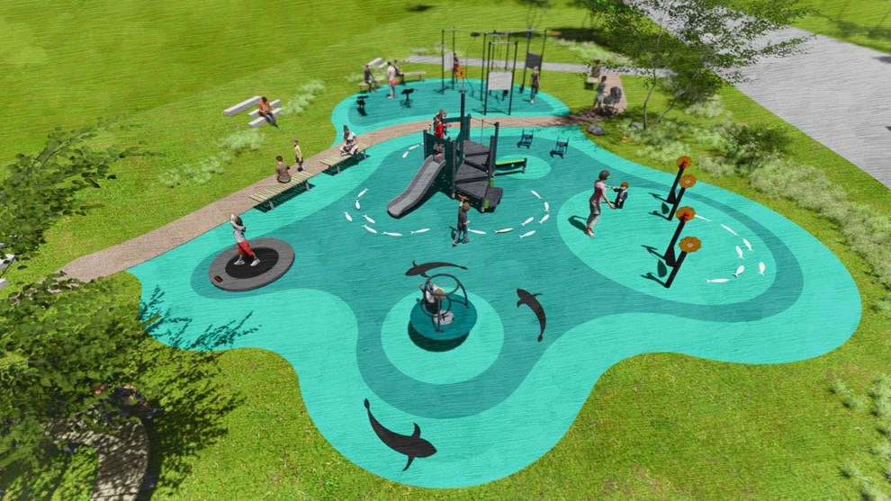 Ny stor legeplads på vej i Allinge Ny stor legeplads på vej i Allinge