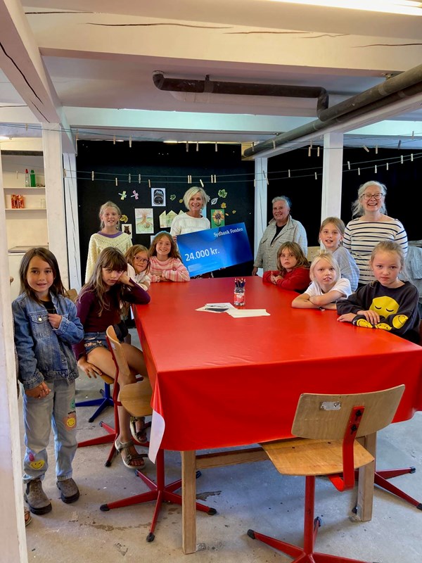 Pengegave til kreativ klub