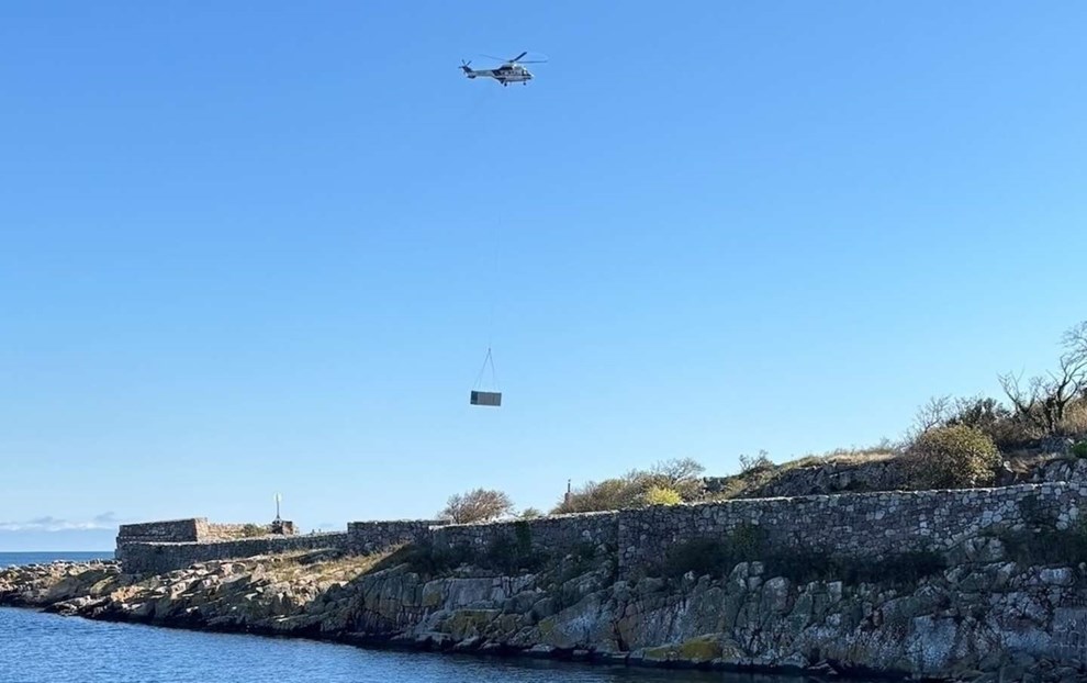 Us�dvanligt syn � Christians� f�r ny by 