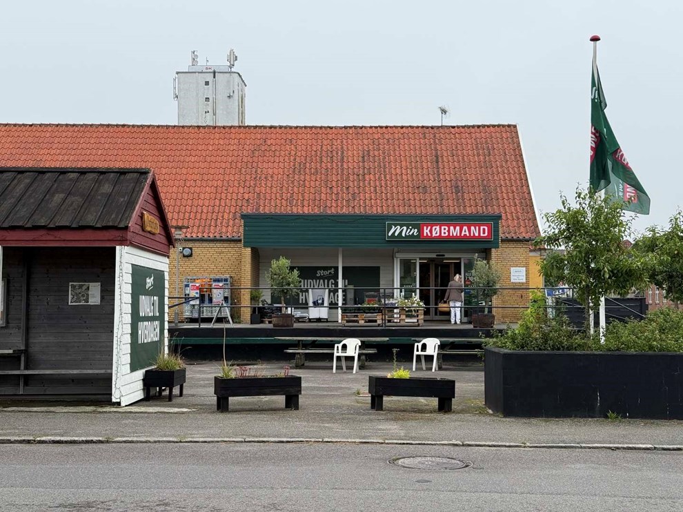 K�bmand fejrer f�dselsdag