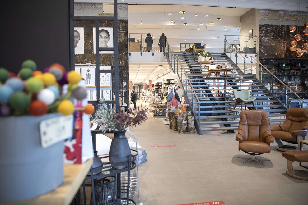 M�belhus lukker: Bygningen er solgt