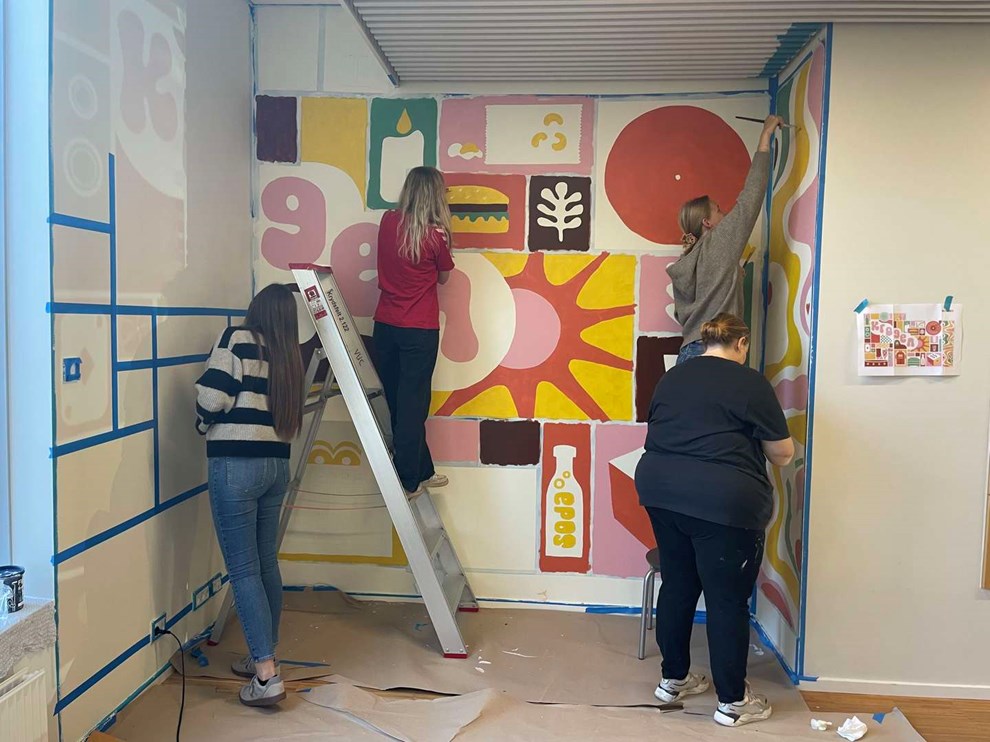 Studerende p� krogen