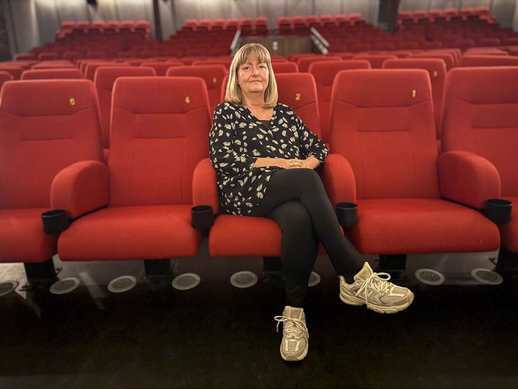 Siden 2003 har der v&aelig;ret plads til 250 g&aelig;ster i biografen. Foto: Jesper Gynther