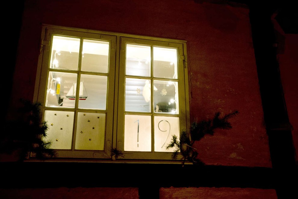 Julekalender tager form