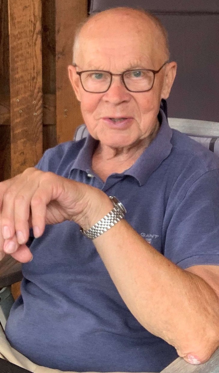 Steen Sommer blev 81 &aring;r. Privatfoto
