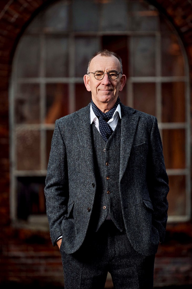 Fordi Nils Elmark har en masters degree fra University of Stirling i Skotland har han faktisk ret til at b&aelig;re kilt. Desv&aelig;rre har han ikke nogen, fort&aelig;ller han. Privat foto