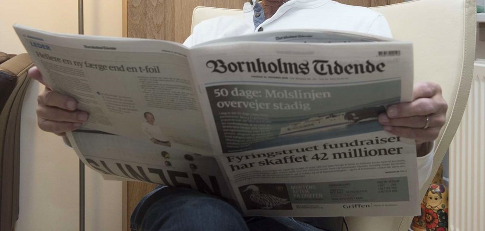 Bornholm er p toppen  Kbenhavn skraber bunden 