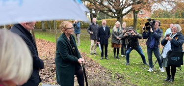 Første spadestik: 'Det er et historisk øjeblik'