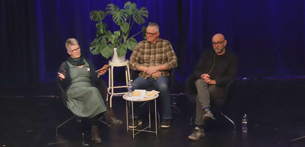 Tv-personligheder fortalte åbent i Musikhuzet Tv-personligheder fortalte åbent i Musikhuzet