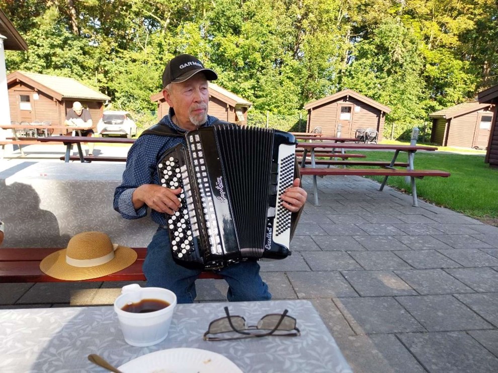 Han bliver husket som mekaniker og spillemand 