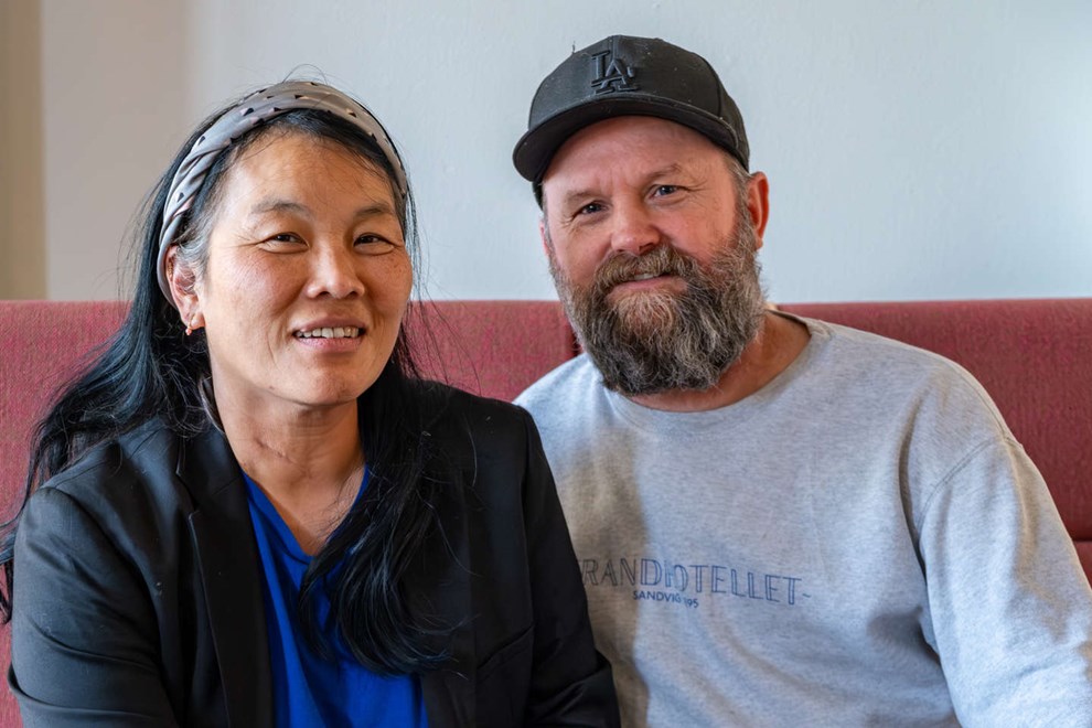 Beaujolais og badevand i Sandvig