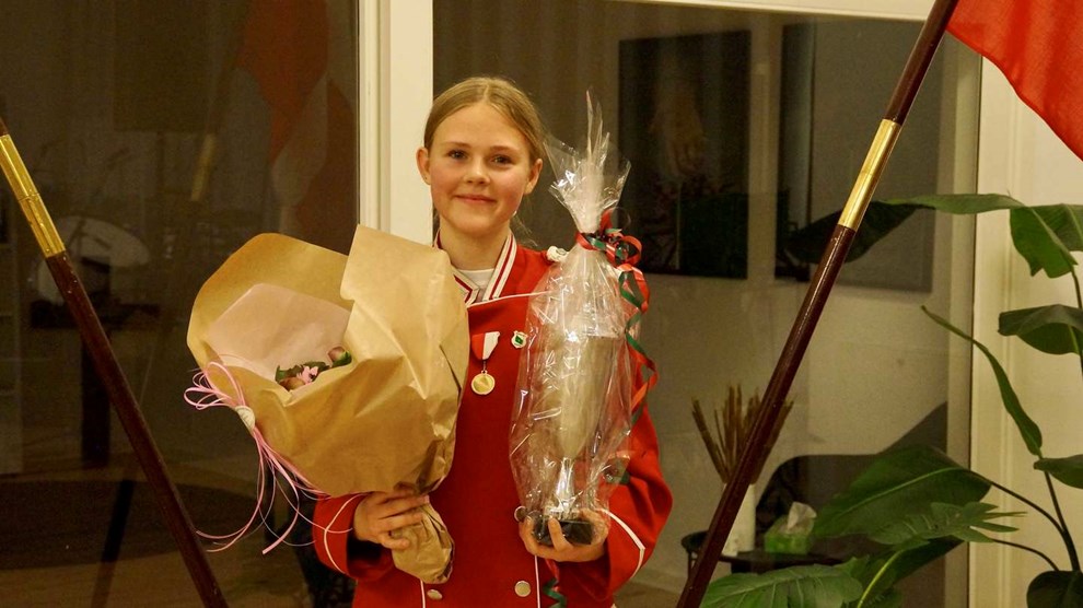 Lrke var rrt og stolt over pris