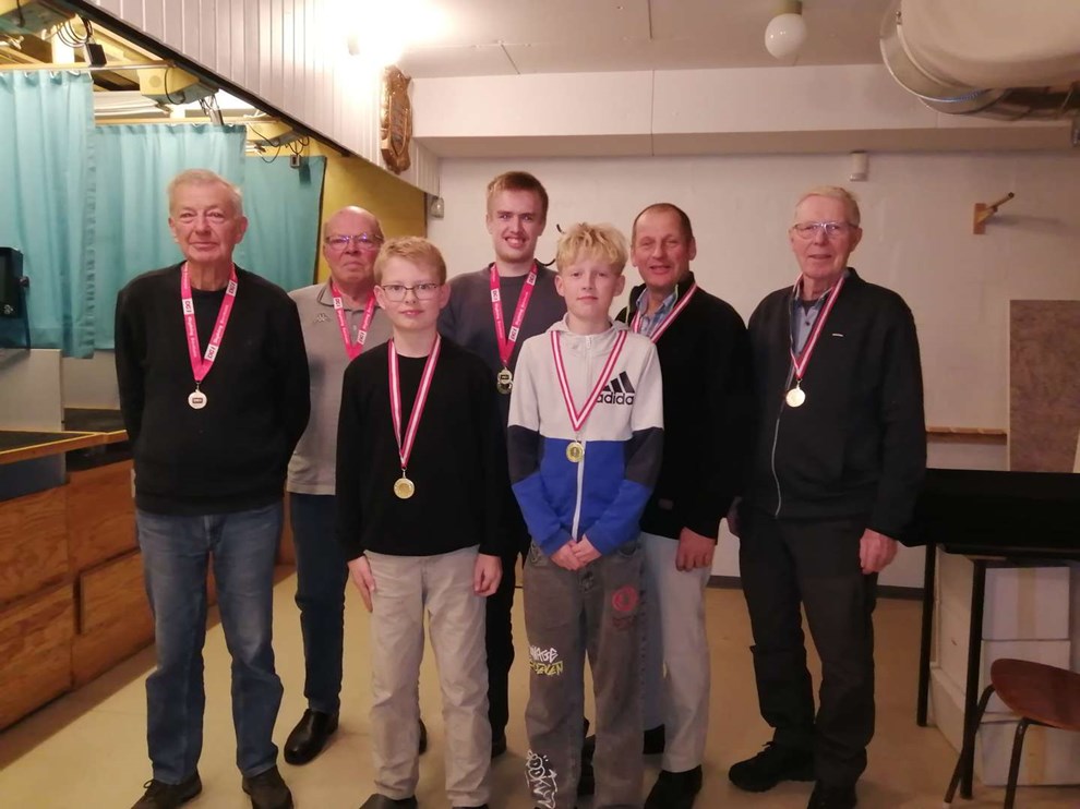 Skytter fik medaljer