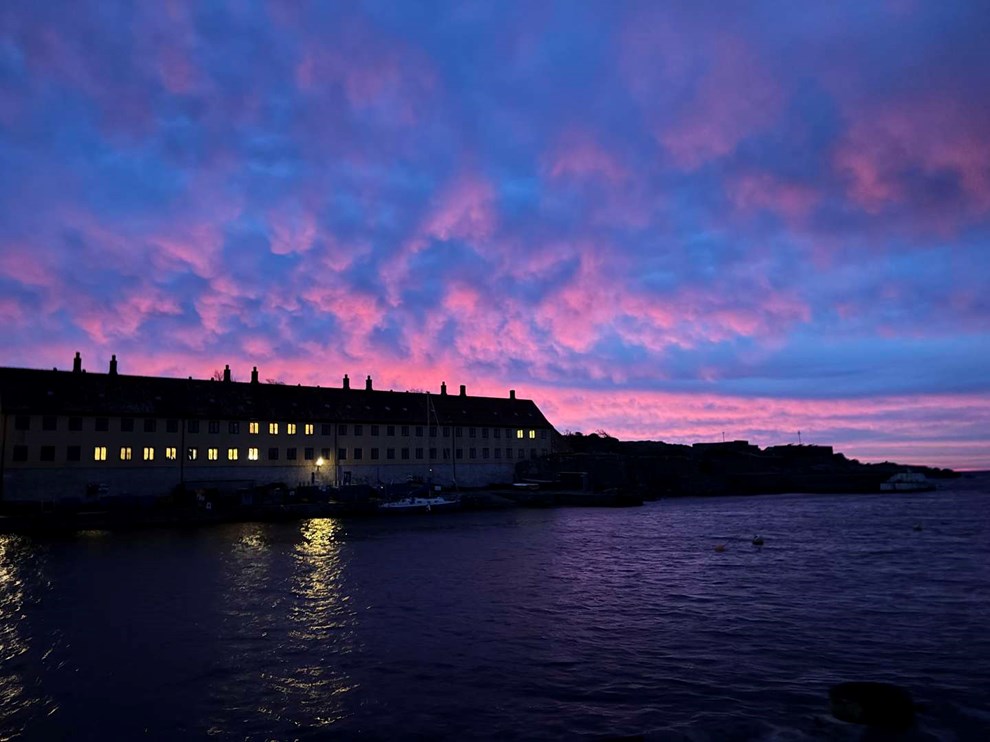 Dagens billede: Morgenhimmel over Christians