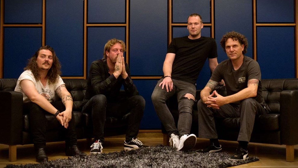 Rockkoncert efter juletrstnding