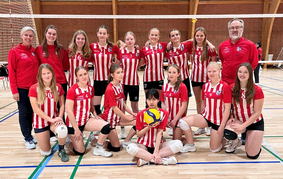 Volleyspillere til stvne i Slagelse 