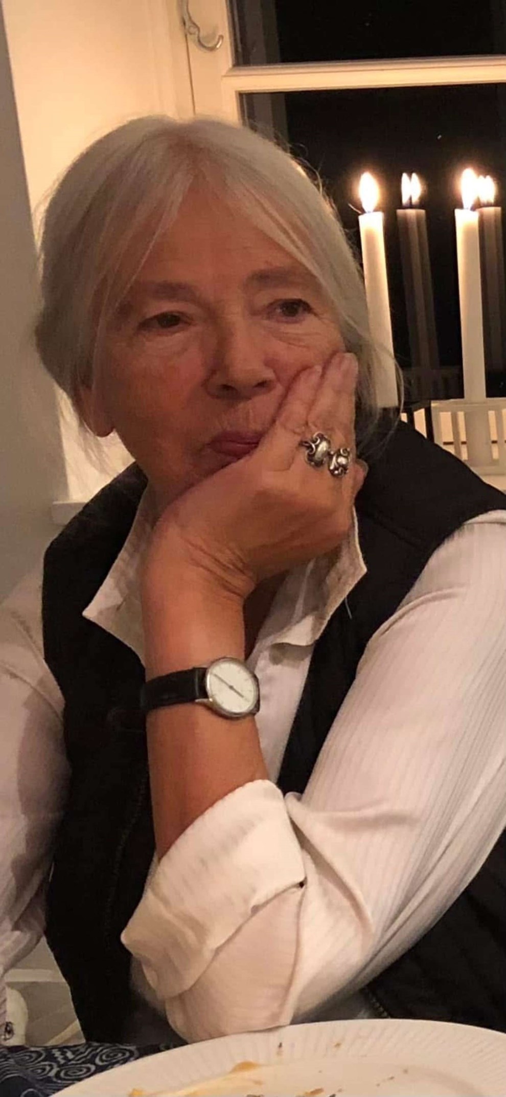 Hun har taget imod mange nye bornholmere