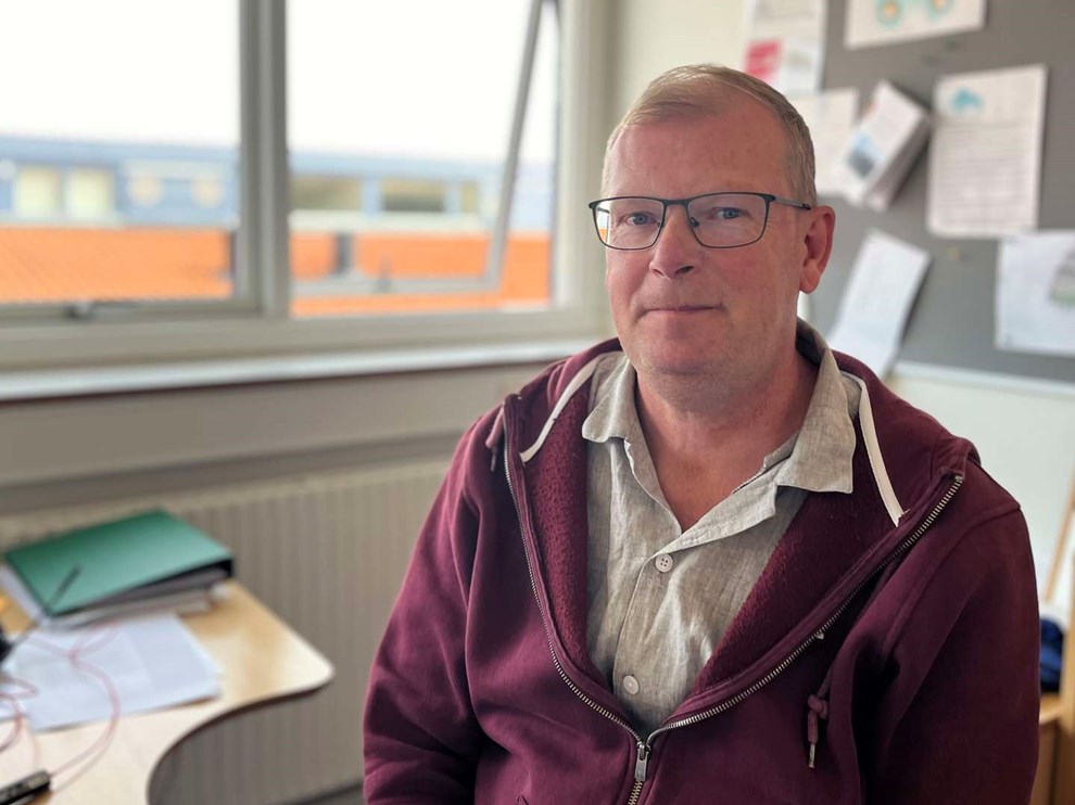 Han besatte sit gymnasium som ung - nu skal han være skoleleder Han besatte sit gymnasium som ung - nu skal han være skoleleder