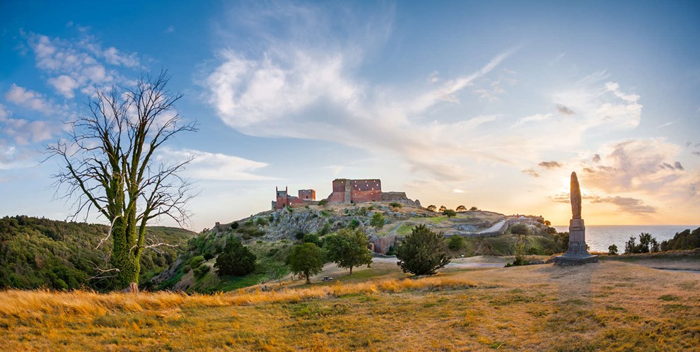 Der sættes lys til Hammershus Der sættes lys til Hammershus