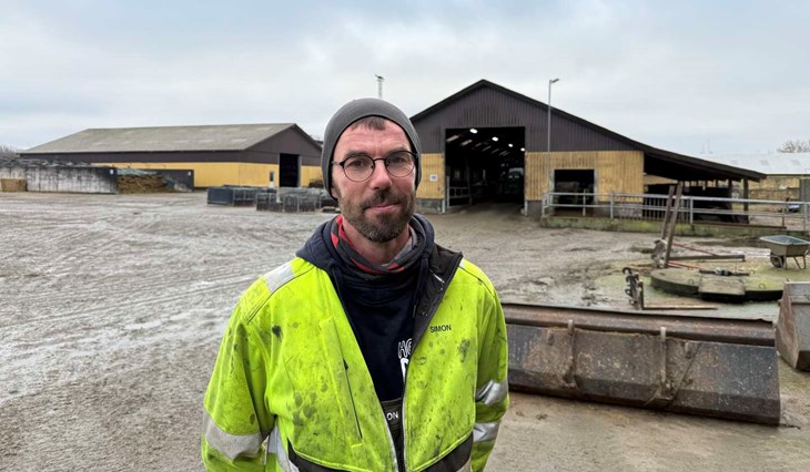 Simon Holm ved ikke, hvad fremtiden kommer til at byde p&aring; for ham, men han ved, at han skal bruge noget ekstra tid med sin familie. Foto: Frida Flinch 