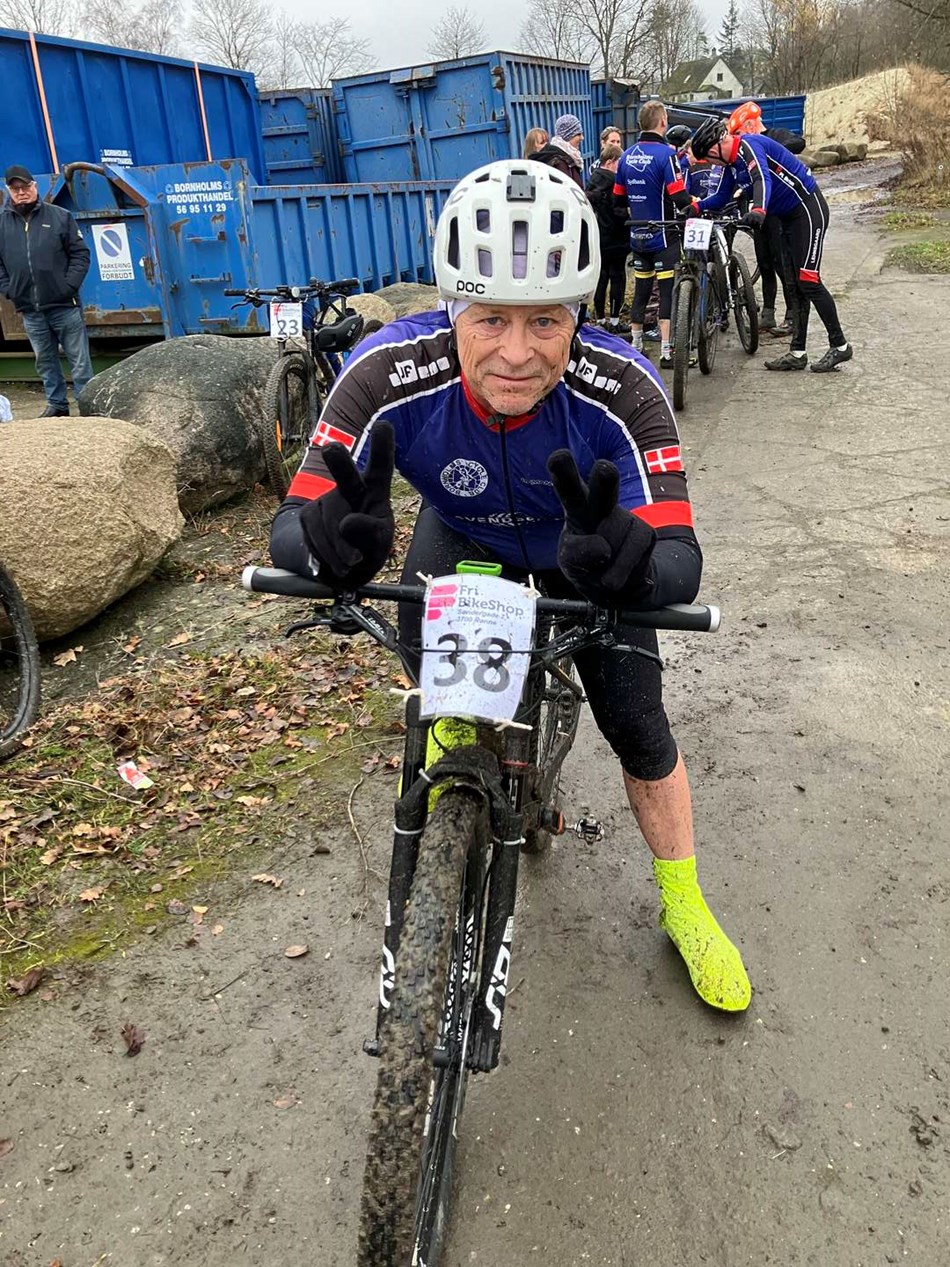 Asger tog sejren i masser af mudder