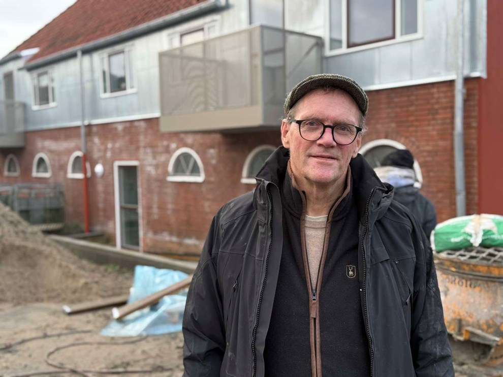 En mand med overskud